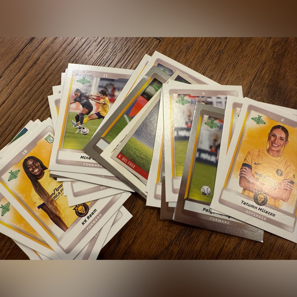 NWSL Utah Royals Soccer Trading Cards Collection